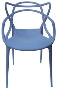 Cadeira Master Allegra Polipropileno Azul Caribe - 38025 Sun House