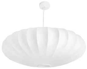 Pendente Tecido Metal Branco Balloon