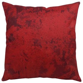 Capa de Almofada Natalina de Suede em Tons Vermelho 45x45cm - ANT-0109 - Somente Capa