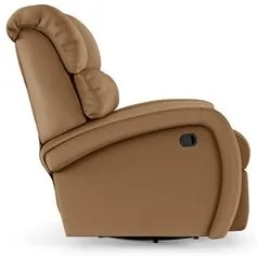 Poltrona do Papai Reclinável Kalie Glider Giratória Massagem FH9 PU Ca