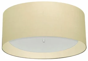 Plafon Para Corredor Cilíndrico SC-3161 Cúpula Cor Algodão Crú