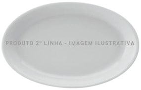 Travessa Rasa 26Cm Porcelana Schmidt - Mod. Dh Universal 2° Linha 220