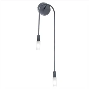 Arandela Flash 31X17,5X6,5Cm Metal Alumínio 02Xg9 - Old Artisan Ar-578... (ONIX)
