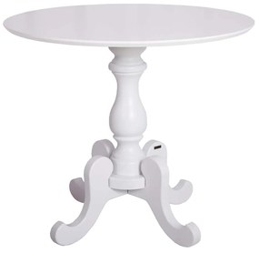 Mesa de Apoio Clássica Aile 80cm - Branco Provençal Kleiner