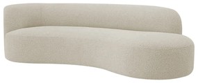 Divã Recamier Orgânico Tokyo 160cm Lado Direito Bouclé - ADJ Decor