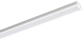 Perfil Led Embutir Branco 23w 24v Luz Amarela 2m Archi