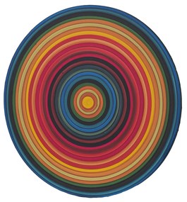 Mandala Torneada Diam. 145cm - Colorido Ilusionista