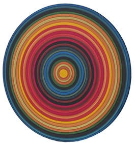 Mandala Torneada Diam. 145cm - Colorido Ilusionista