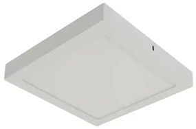 Plafon Led Sobrepor Aluminio Branco 18W Yamamura - LED BRANCO QUENTE (3000K)