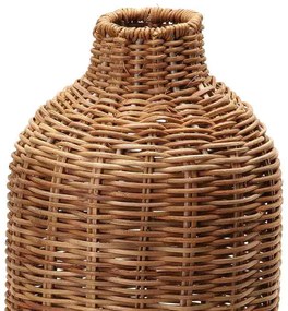 Vaso Decorativo em Rattan 36x16 cm - D'Rossi