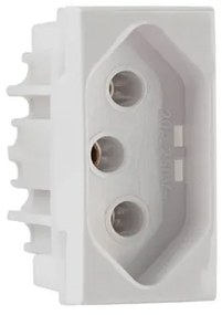 Modulo Tomada Plastico 20A Inova - BRANCO