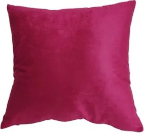 Almofada de Veludo City em Tons Rosa e Amarelo 44x44cm - ATY-0135 - Sem enchimento