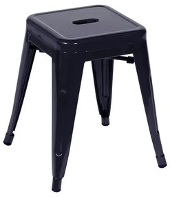 Banco Baixo Tolix - Preto