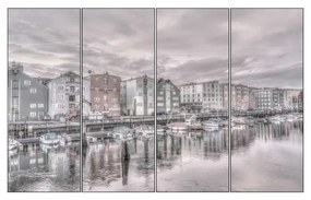 Kit 4 Quadros Decorativos Trondheim - FR 47780