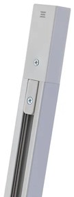 Trilho Sobrepor Aluminio 2M - BRANCO