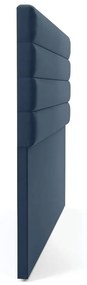 Cabeceira California Para Cama Box Casal 140 cm Suede - D'Rossi - Azul Marinho