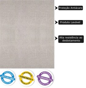 Tapete Para Sala de Estar Chevron 2,50x3,50 Prata G57 - Tapetes São Carlos