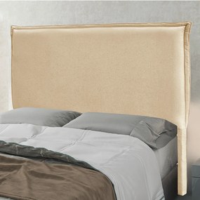 Cabeceira Cama Box Solteiro 90 cm Garden Linho S04 - D'Rossi - Dourado