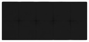 Cabeceira Painel Nina Para Cama Box Casal 140 cm Linho - D'Rossi - A79 Preto