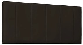 Cabeceira Painel Arizona Para Cama Box Solteiro 90 cm Corino - D'Rossi - Marrom