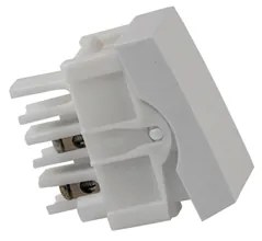 Interruptor Simples Plastico Branco Inova Pro