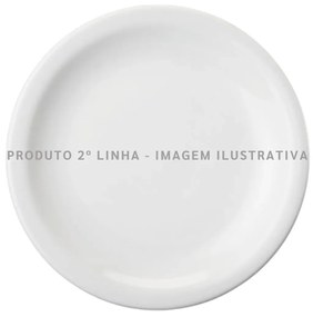 Prato Raso 24Cm Porcelana Schmidt - Mod. Protel 2° Linha 073