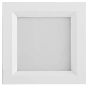 Plafon Led Embutir Quadrado 9W Branco Sevilha - LED BRANCO QUENTE (3000K)