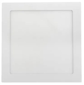 Plafon Led Embutir Aluminio Branco 18W 22,5Cm Yamamura - LED BRANCO FRIO (6000K)