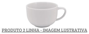 Xicara Café 100Ml Porcelana Schmidt - Mod. Arcos 2º Linha 240
