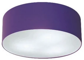 Plafon Para Corredor Cilíndrico SC-3046 Cúpula Cor Roxo