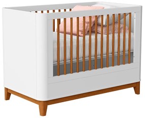 Berço Mini Cama Boom Plus Square - Branco Fosco