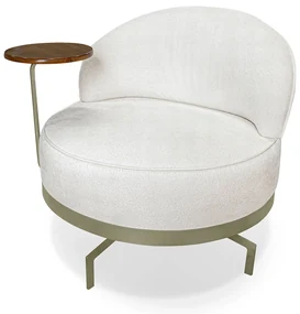 Poltrona Indonésia SPZ Decorativa Sala Boucle - ADJ Decor
