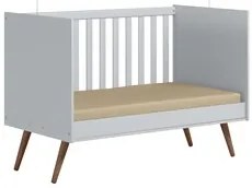 Berço Americano Mini Cama Retrô Q Encanto Cinza - Qmovi