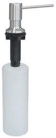 Dosador de Sabão Tramontina 500 ml em Aço Inox com Recipiente Plástico