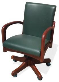 Cadeira Giratória VK Madeira Maciça Design by Vladimir Kagan
