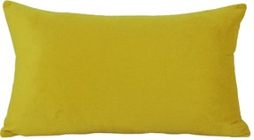 Capa Almofada Suede Amarelo 30x50cm - LISO