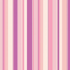 Papel de parede adesivo listrado rosa e nude