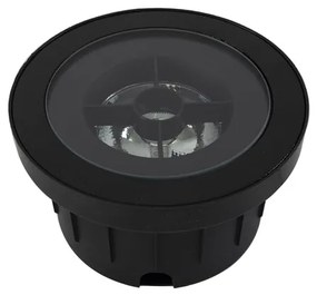 Embutido Solo Led Aluminio Preto 16w 2700k Ip67 Flat In