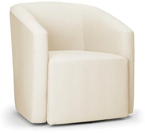 Poltrona Decorativa Base Giratória Stella Max Linho D03 - D'Rossi - A19 Bege