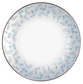 Prato Sobremesa 19Cm Porcelana Schmidt - Dec Sensile Blu 2424