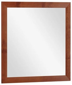 Moldura com Espelho 90x90 cm Cassini Imbuia - NS 47118