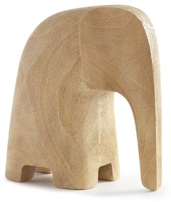 Escultura Elefante em Poliresina - Natural