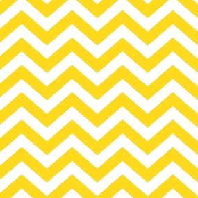 Papel de parede adesivo Chevron amarelo e branco