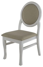 Cadeira de Jantar Medalhão Contemporânea - Wood Prime 54183 Liso