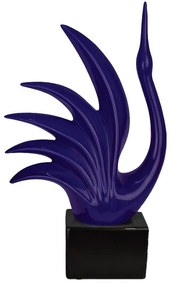 Escultura Cisne Grande Azul - NT 44684