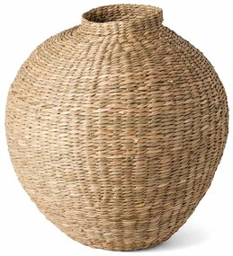 Vaso em Fibra Natural Circular - 45cm