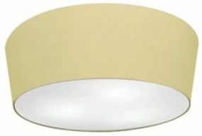 Plafon Para Sala de Jantar Cone SJ-3004 Cúpula Cor Algodão Crú