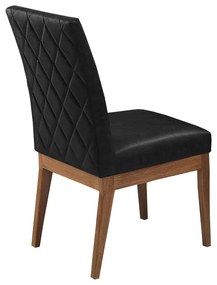 Cadeira Decorativa Luana Couríssimo Preto - Rimac