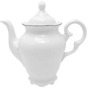 Cafeteira Porcelana Schmidt - Dec. Filetado Prata Pomerode 0012