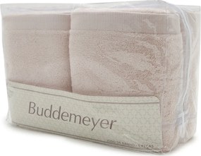 Jogo de Banho Buddemeyer 5 Pçs Dual Bege 70x140